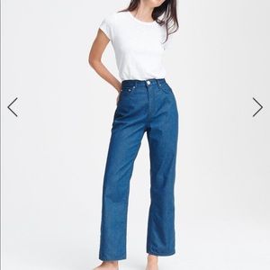 Rag & Bone Ruth Super High Rise Straight Jean